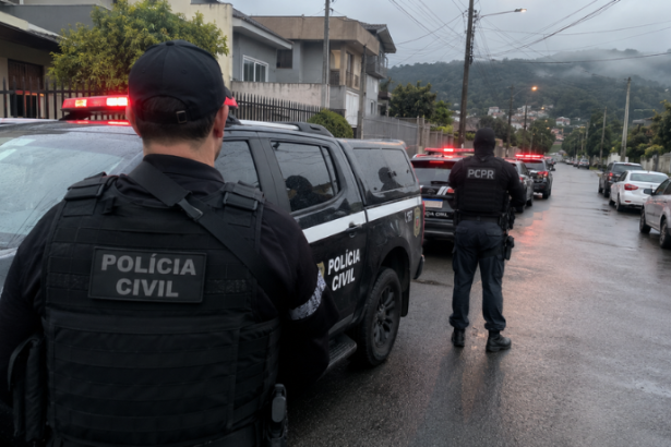 Megaoperação contra o crime organizado mobiliza polícia no Paraná e em Santa Catarina