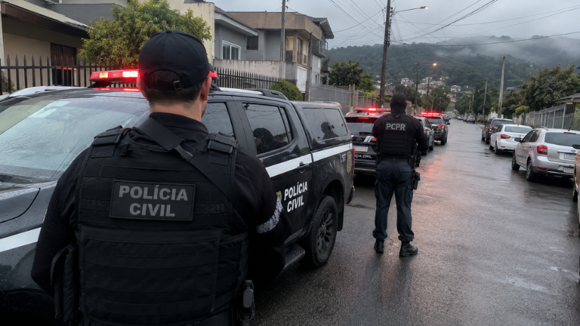 Megaoperação contra o crime organizado mobiliza polícia no Paraná e em Santa Catarina