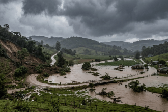 Chuva forte volta ao Sul do Brasil: RS e SC entram em alerta para temporais, alagamentos e deslizamentos