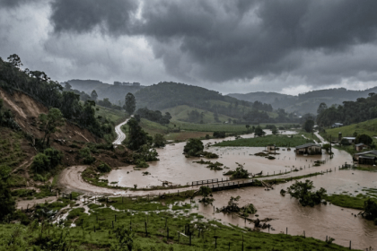 Chuva forte volta ao Sul do Brasil: RS e SC entram em alerta para temporais, alagamentos e deslizamentos